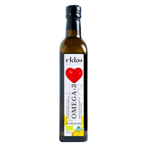 OMEGA-3 - MIESZANKA Z OLEJEM LNIANYM BIO 500 ml - EKKO