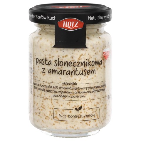 Pasta słonecznikowa z amarantusem HOTZ, 145g