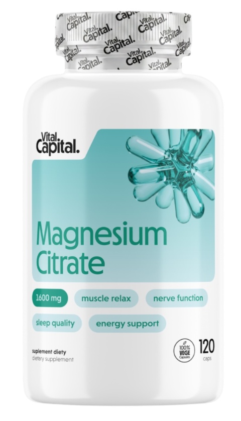 VITALCAPITAL Magnesium Citrate (120 kaps.)