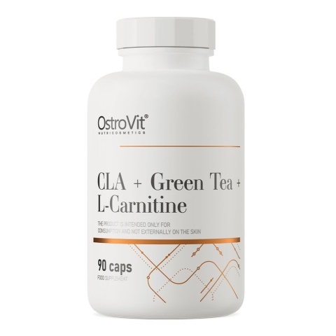 1 OSTROVIT CLA + Zielona Herbata + L-Karnityna (90 kaps.) PROMO