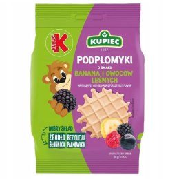 1 Podpłomyki mini o smaku banana i owoców leśnych Kubuś, 30g PROMO