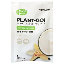 Białko roślinne o smaku waniliowym z olejem MCT Plant-Go! 33 g