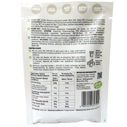 Białko roślinne o smaku waniliowym z olejem MCT Plant-Go! 33 g