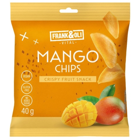 Chipsy z mango Frank & Oli, 40g