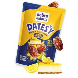 Daktyle w posypce o smaku lemon cheesecake DATES'Y Dobra Kaloria, 100g