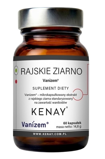 KENAY Rajskie ziarno Vanizem (60 kaps.)