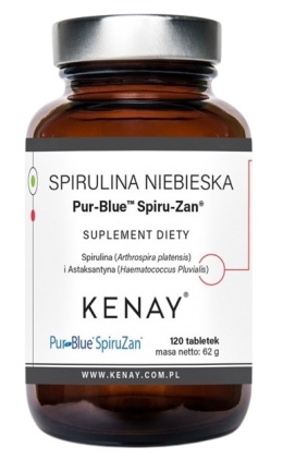 KENAY Spirulina niebieska Pur-Blue Spiru-Zan (120 tabl.)