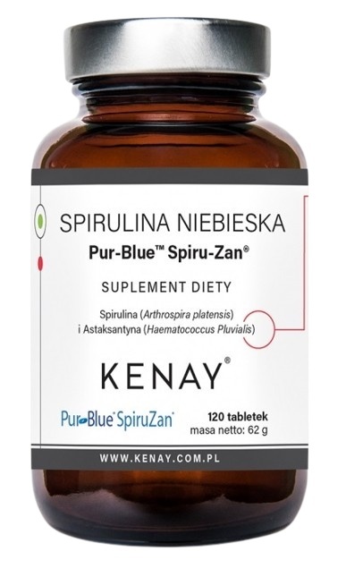 KENAY Spirulina niebieska Pur-Blue Spiru-Zan (120 tabl.)