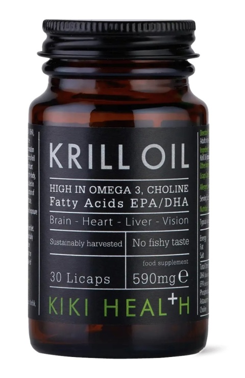 KIKI HEALTH Krill Oil - Olej z Kryla 590 mg (30 kaps.)