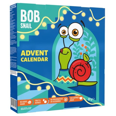 Kalendarz Adwentowy przekąski i galaretki Bob Snail, 117 g