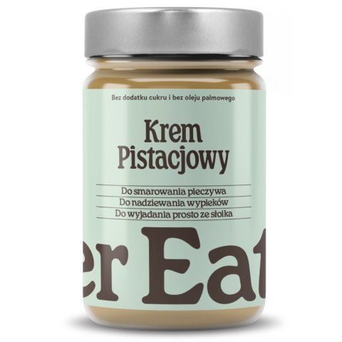 Krem pistacjowy 45% bez dodatku cukru Finer Eaters, 400g
