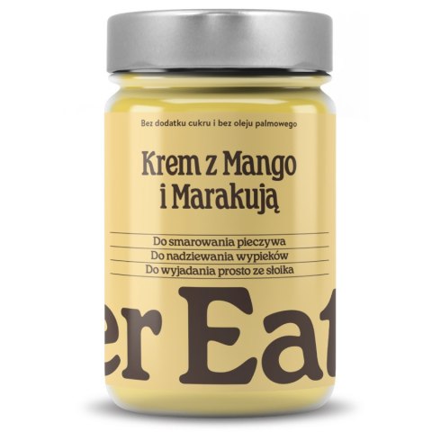 Krem z mango i maracują bez dodatku cukru Finer Eaters, 400g