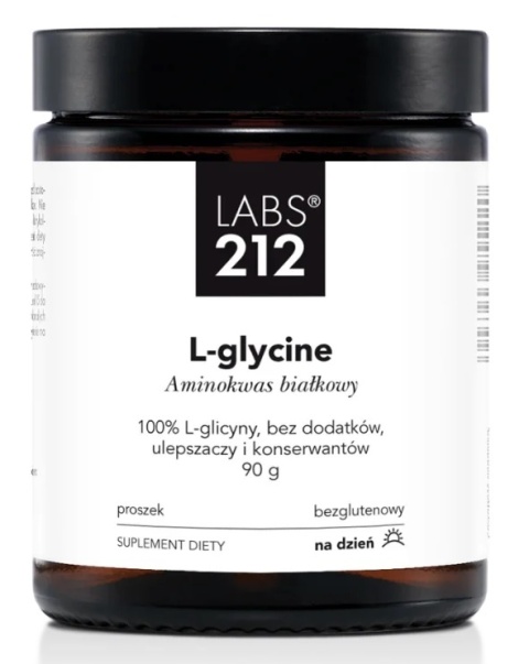 LABS212 L-glycine - L-glicyna w proszku (90 g)