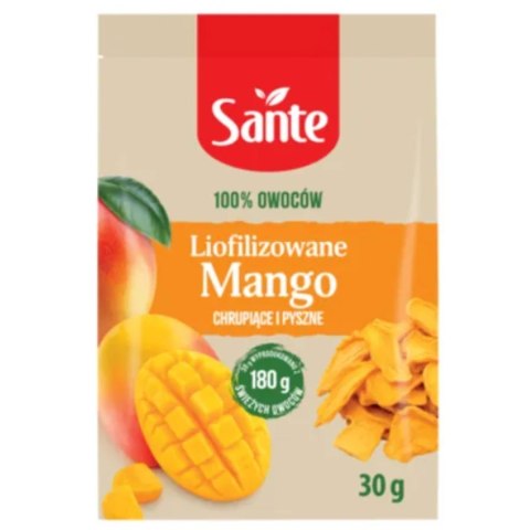 Liofilizowane owoce Mango Sante, 30g