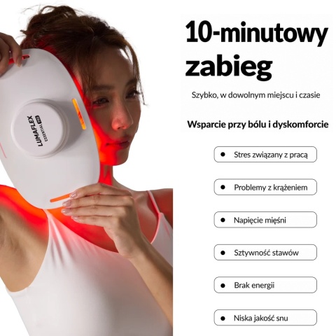 Lumaflex Essential Pro Basic panel LED fotobiomodulacja 6 fal czerwone i NIR