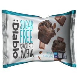 Muffinka czekoladowa bez dodatku cukru Diablo, 45g