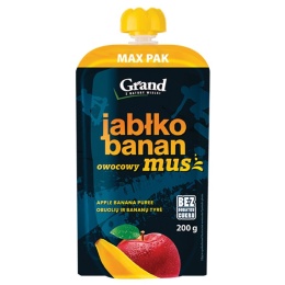 Mus jabłko banan Grand, 200g