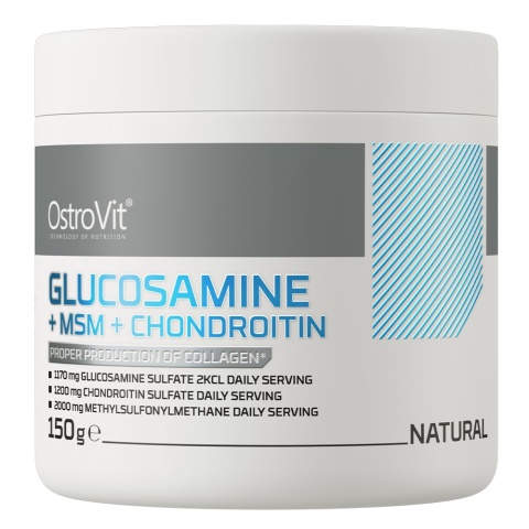 OSTROVIT Glukozamina + MSM + Chondroityna (150 g)