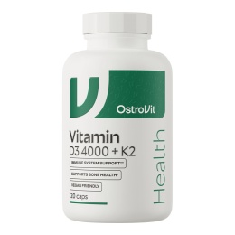 OSTROVIT Witamina D3 4000 IU + K2 VEGE (120 kaps.)