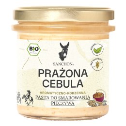 PASTA KANAPKOWA PRAŻONA CEBULA BEZGLUTENOWA BIO 135 g - SANCHON