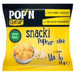 POP'N Chrup snacki popcornowe maślane Sante, 35g.