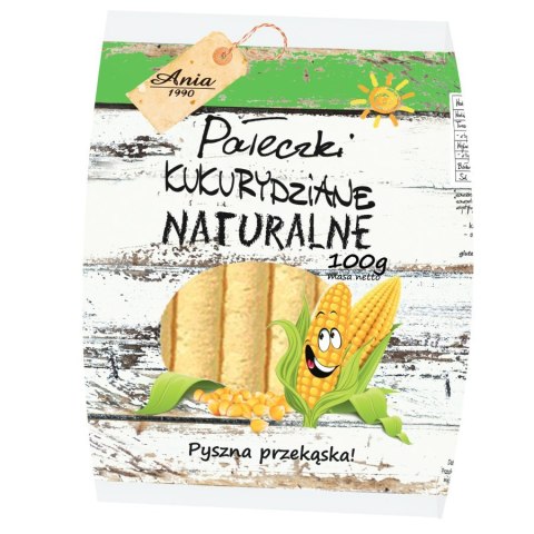 Pałeczki kukurydziane naturalne, 100g
