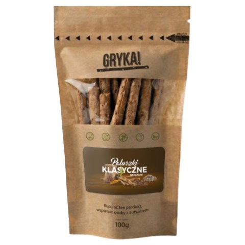 Paluszki gryczane klasyczne GRYKA!, 100g