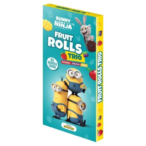 Przekąska Bunny Ninja FRUIT TRIO ROLLS MINIONKI, 45 g