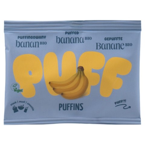 Suszone owoce - banan PUFFINS, 15g