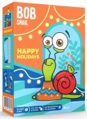 ZESTAW ŚWIĄTECZNY - PRZEKĄSKI OWOCOWE Z ZABAWKĄ I NAKLEJKĄ BEZ DODATKU CUKRÓW BEZGLUTENOWE 140 g - BOB SNAIL (PRODUKT SEZONOWY)