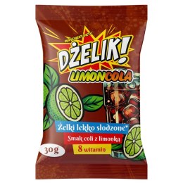 Żelki lekko słodzone o smaku Coli z Limonką DŻELIK LIMONCOLA, Starpharma, 30g