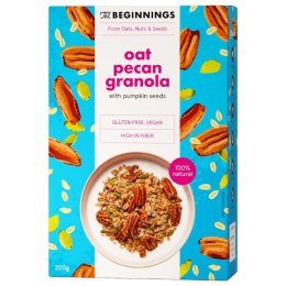 Granola owsiana z orzechami pecan The Beginnings, 200g