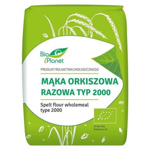 MĄKA ORKISZOWA RAZOWA TYP 2000 BIO 1 kg - BIO PLANET