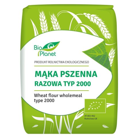 MĄKA PSZENNA RAZOWA TYP 2000 BIO 1 kg - BIO PLANET