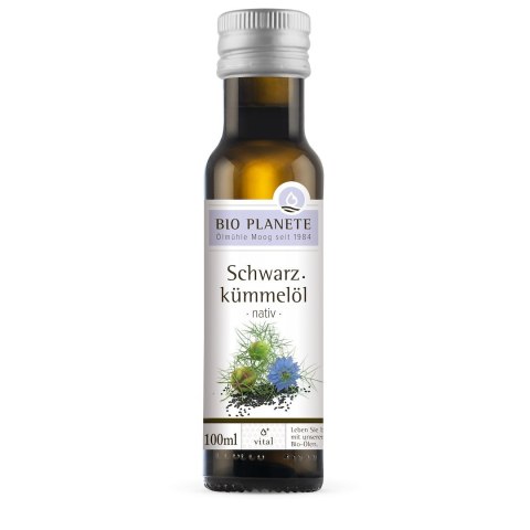 OLEJ Z CZARNUSZKI TŁOCZONY NA ZIMNO BIO 100 ml - BIO PLANETE