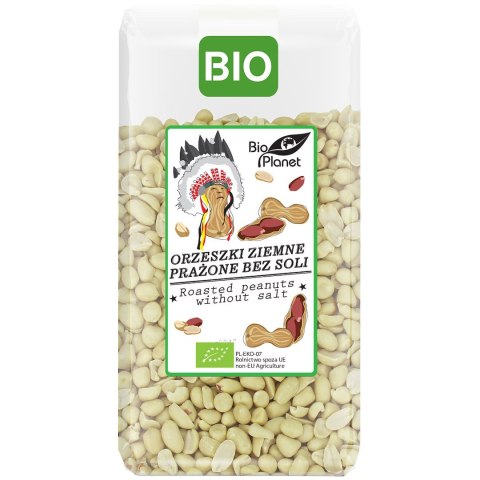 ORZESZKI ZIEMNE PRAŻONE BEZ SOLI BIO 350 g - BIO PLANET