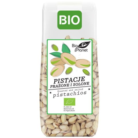 PISTACJE PRAŻONE I SOLONE BIO 100 g - BIO PLANET