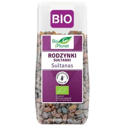 RODZYNKI SUŁTANKI BEZGLUTENOWE BIO 200 g - BIO PLANET