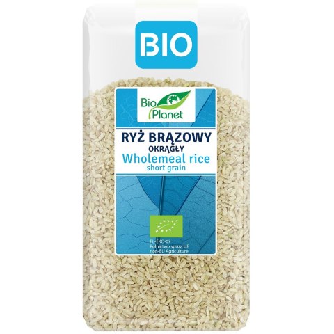 RYŻ BRĄZOWY OKRĄGŁY BIO 500 g - BIO PLANET