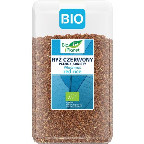 RYŻ CZERWONY PEŁNOZIARNISTY BIO 1 kg - BIO PLANET