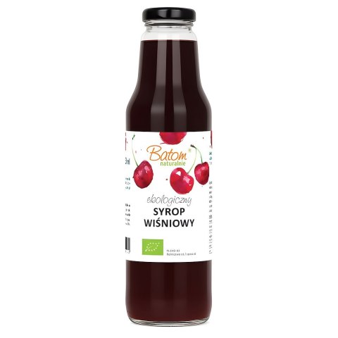 SYROP WIŚNIOWY BIO 750 ml - BATOM