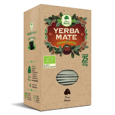 YERBA MATE BIO (25 x 2 g) 50 g - DARY NATURY