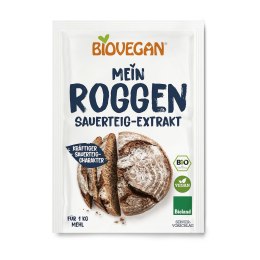 ZAKWAS CHLEBOWY ŻYTNI W PROSZKU BIO 30 g - BIOVEGAN