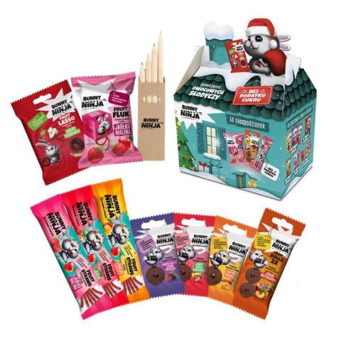 Zestaw świąteczny Bunny Ninja, 206g