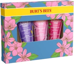 BURT'S BEES Hand Cream Trio - Zestaw trzech kremów do rąk (3 x 28,3 g)