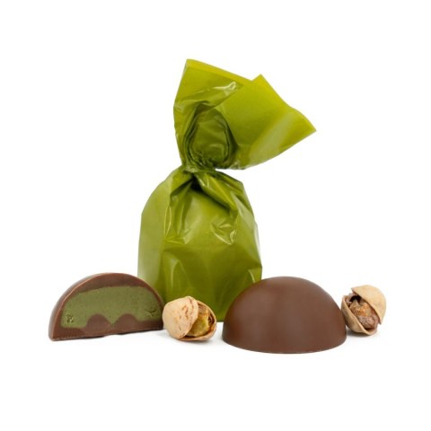 Czekoladki z nadzieniem pistacjowym Vallongo, 250 g