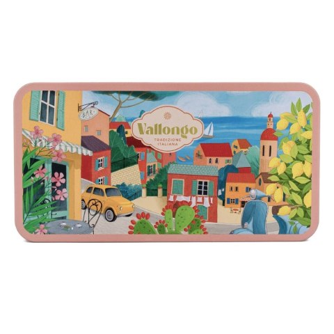 Czekoladki z nadzieniem rumowym i limoncello Vallongo, 180 g (puszka)