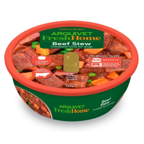 Gulasz wołowy ARQUIVET FRESH HOME, 280g