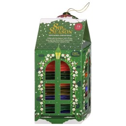 HERBATKA MIX BIO LATARNIA ŚWIĄTECZNA 8 SMAKÓW (24 x 1,5 g) 36 g - ENGLISH TEA SHOP ORGANIC (PRODUKT SEZONOWY)