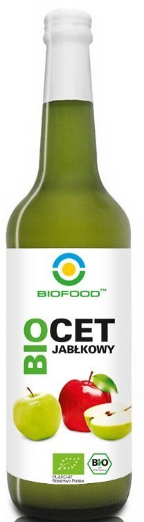 OCET JABŁKOWY 5 % NIEFILTROWANY BIO 700 ml - BIOFOOD
